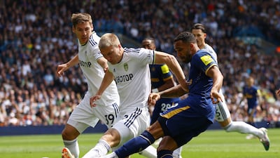 Max Wober 6: Clumsy challenge on Isak gave referee easy penalty call to make and Wilson made no mistake form spot. A nervy performance from Austrian. AP