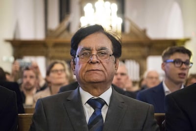 Saif Ul Malook, Asia Bibi's lawyer, was forced to flee to the Netherlands. EPA/Piroschka van de Wouw