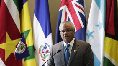 Belize Foreign Minister Eamon Courtenay has condemned the UK's deportation policy. EPA