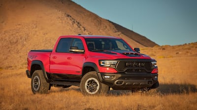The Ram 1500 TRX offers 712hp and 881Nm of power. Photo: Stellantis