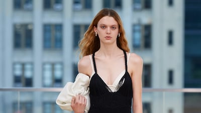 Known for slip dresses, Jonathan Simkhai has reworked the staple for spring / summer 2022. Photo: Jonathan Simkhai
