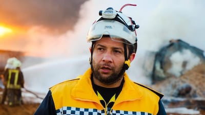 Raed Al Saleh, head of the White Helmets civilian defence group, which operates in opposition-controlled areas of Syria and he says has saved the lives of 125,000 people since the civil war began. Photo: Raed Al Saleh