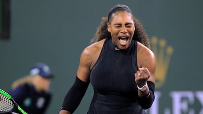 Serena Williams won at Indian Wells on Thursday night. Crystal Chatham / AP Photo