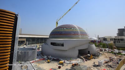 The Russian pavilion is located in the Mobility district of the Expo 2020 Dubai.