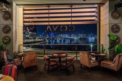 Coya Abu Dhabi overlooking the water in the heart of the capital. Photo: Coya Abu Dhabi