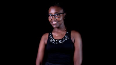 Rwandan director, producer and screenwriter Annette Uwizeye at the Fespaco Panafrican Film and Television Festival of Ouagadougou. Africa's biggest film festival marks its 50th anniversary, buoyed by its contributions to the continent's cinema industry but overshadowed by security problems in host country Burkina Faso. AFP