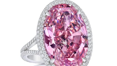 The Pink Promise. Courtesy Stephen Silver Fine Jewelery