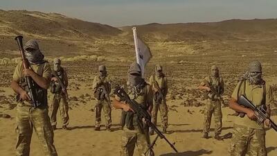 Sunday’s operation came after a video attributed to Hasm surfaced on social media on July 8, showing armed men conducting military drills. Photo: Hasm