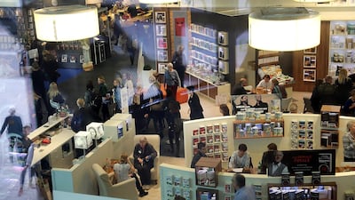 A general view at the 2017 Frankfurt Book Fair (Frankfurter Buchmesse) in Frankfurt am Main, Germany. Hannelore Foerster / Getty Images