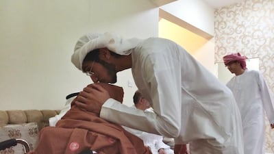 Day 27 — ‘Ramadan concludes with visiting our family members where we show respect to our elderly and share the joy of Ramadan with them.’ Ammar Al Attar for the National