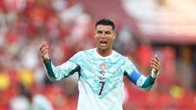 Cristiano Ronaldo scored a penalty in Portugal's 2-1 win over Croatia to reach the last 16. AFP