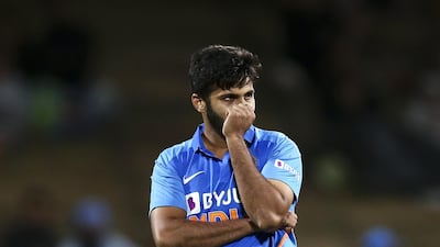 Shardul Thakur gave away 80 runs in nine over at Seddon Park on Wednesday. Getty Images