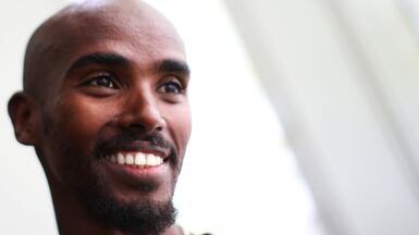 Athletics legend Mo Farah won six world and four Olympic gold medals in his glittering career. Getty Images
