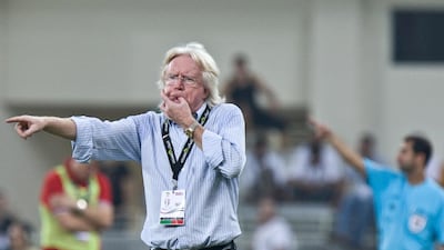 Winfried Schafer says his first memories of the UAE are not from coaching Al Ahli or Al Ain but from when German football teams he played for would spend their winter break in the Emirates to take advantage of the weather. Amy Leang / The National