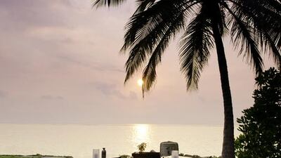 With a prior booking, guests can enjoy a mouth-watering five-course Teppanyaki experience at Tapasake. Courtesy One&Only Reethi Rah