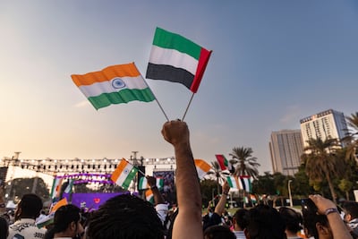 The event saw the celebration of UAE-India relations. Antonie Robertson / The National