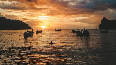 9. Sunset at Phi Phi Islands, Thailand. Getty Images