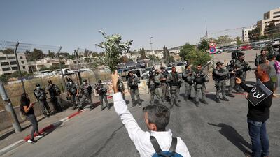 Activists say plans to evict the families are aimed at pushing Palestinians out of East Jerusalem, while Israel has referred to the issue as a 'property dispute'. EPA