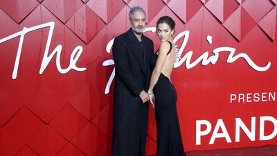 Film director Taika Waititi and his wife, British singer Rita Ora. EPA