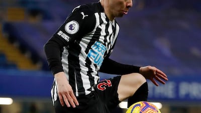 Miguel Almiron - 5: Two goals in his last game, but offered next to nothing in terms of attacking threat until presented with difficult volley that Paraguayan could only fire wildly off target in last 10 minutes. Getty