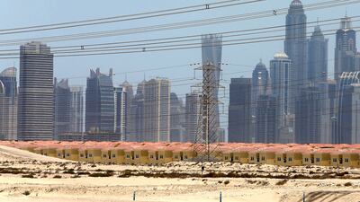 Dubai’s commercial and residential rental rates are widely forecast to keep on rising. Pawan Singh / The National
