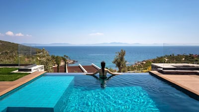 The resort's Ridge Villas are set on the hillside and some have their own infinity pools. Six Senses Kaplankaya
