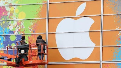 The computer maker's second-quarter earnings of $3.1 billion were almost double that of a year earlier.