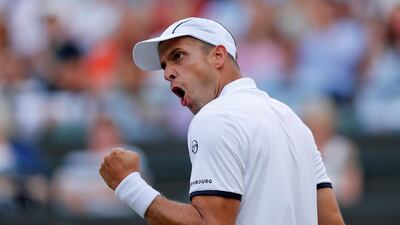 Gilles Muller prevailed in a near five hour epic against Rafael Nadal in the fourth round of Wimbledon. Matthew Childs / Reuters