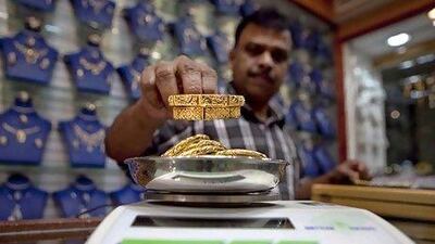 Verification of jewellery scales will be the first phase in the checking of every scale that is used in transactions. Silvia Razgova / The National