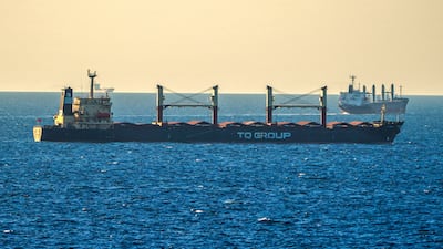 Russia warned cargo ships in the Black Sea would no longer have safety guarantees. AP