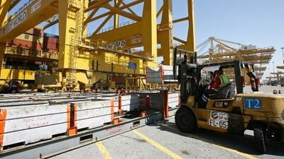 Ports operator DP World has posted profits of $450 million. Photo Courtesy DP World