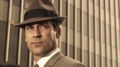 Jon Hamm stars as the advertising executive Don Draper the TV series Mad Men.