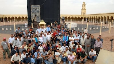 'Journey to Mecca', from 2009, brought the epic desert landscapes of 14th-century Islamic explorer Ibn Battuta to life in Makkah. Photo: SK Films