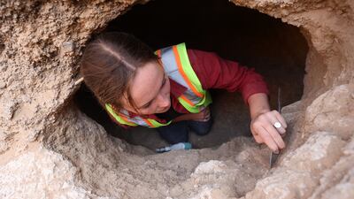 Excavation of the Iron Age cemetery in Al Ain was not a simple matter of digging down