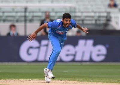 Bhuvneshwar Kumar has had to deal with injury, but remains but one of India's most important seam bowlers. Mal Fairclough / AP Photo