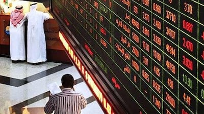 The Abu Dhabi Securities Exchange General Index has risen 9.5 per cent since the start of the year. Delores Johnson / The National