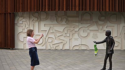 “We hope her statue will help to inspire our community, reminding us that no matter what life throws at us we can still change the world for the better." said Prof Joy Carter. AFP