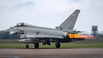 Britain's Royal Air Force helped clear out ISIS extremists from a mountainousregion in northern Iraq last month. Getty Images