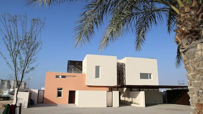 Masdar’s EcoVilla. Delores Johnson / The National
