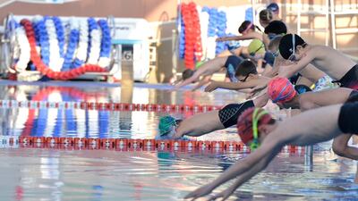 GEMS Triathlon Challenge. Courtesy GEMS Triathlon Challenge