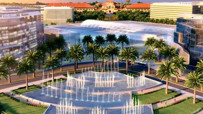 Artist's impression of the Mohammed Bin Rashid City which will include the world's biggest shopping mall. Courtesy WAM