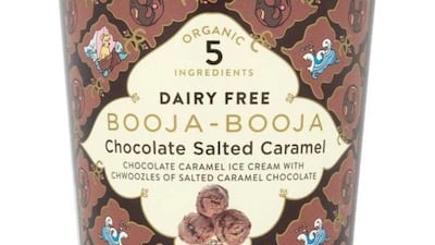 Booja Booja Chocolate Salted Caramel ice cream