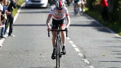 Dan Martin finished eighth in the general classifications at the 2018 Tour de France and was named most combative rider. Courtesy UAE Team Emirates