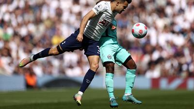 Sergio Reguilon 5 – Didn't get forward as much as he should have which was likely down to Antonio Conte's system, and too often failed to take care of his passing. Getty