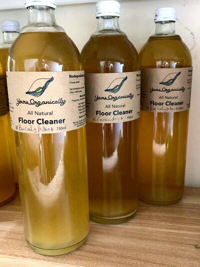 It's possible to make natural floor cleaner at home. Courtesy The Zero Waste Collective
