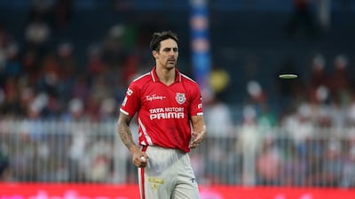 Mitchell Johnson has taken four wickets for 58 runs in Kings XI Punjab's last two matches. Pawan Singh / The National