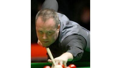 John Higgins on his way to the UK Championship title yesterday. Nick Potts / Press Association