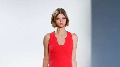 The Noon by Noor autumn/winter 2019 show during New York Fashion Week on February 7, 2019. EPA