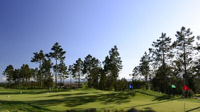 The chipping area at the PGA Catalunya Resort. Courtesy PGA Catalunya Resort