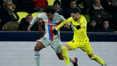 Jules Kounde – 7. Won possession for his team in the build-up to the first goal. Booked. Pushed into the middle and won everything in the air. AFP